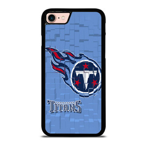 TENNESSEE TITANS LOGO FOOTBALL iPhone 8 Case