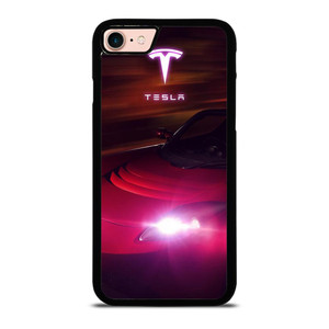 TESLA MOTORS RED CAR iPhone 8 Case