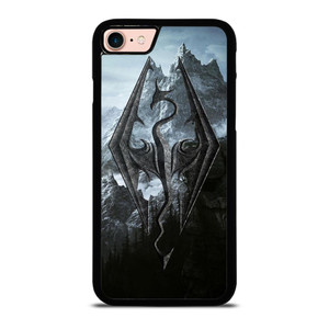 THE ELDER SCROLLS V SKYRIM LOGO iPhone 8 Case