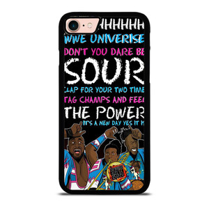 THE NEW DAY WRESTLING WWE ART iPhone 8 Case