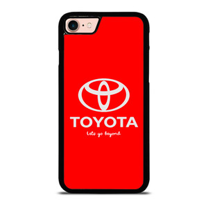 TOYOTA LETS GO BEYOND LOGO RED iPhone 8 Case