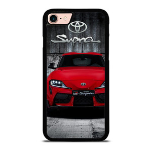 TOYOTA SUPRA RED CAR iPhone 8 Case
