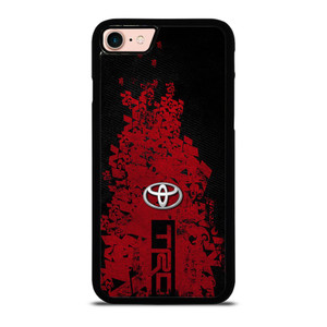 TOYOTA TRD RED CARBON LOGO iPhone 8 Case