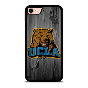 UCLA BRUINS FOOTBALL WOODEN LOGO iPhone 8 Case
