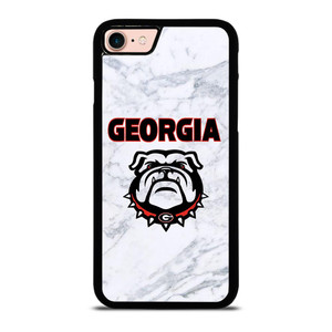 UGA GEORGIA BULLDOGS MARBLE LOGO iPhone 8 Case UGA GEORGIA BULLDOGS MARBLE LOGO iPhone 8 Case