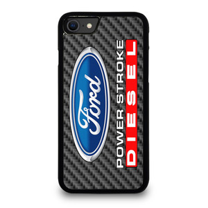 CARBON ORD POWERSTROKE DIESEL LOGO iPhone SE 2020 Case CARBON ORD POWERSTROKE DIESEL LOGO iPhone SE 2020 Case