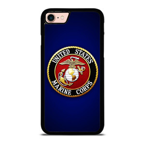 UNITED STATES MARINE CORPS BADGE iPhone 8 Case