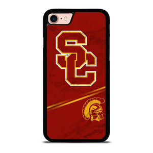 USC TROJANS RUSTY MARBLE iPhone 8 Case