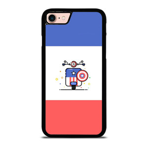VESPA CAPTAIN AMERICA iPhone 8 Case