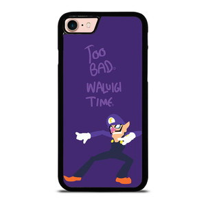WALUIGI TIME TOO BAD iPhone 8 Case WALUIGI TIME TOO BAD iPhone 8 Case