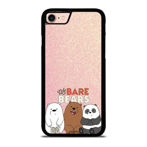 WE BARE BEARS PINK GILTTER iPhone 8 Case WE BARE BEARS PINK GILTTER iPhone 8 Case