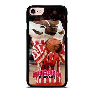 WISCONSIN BADGER MASCOT 2 iPhone 8 Case WISCONSIN BADGER MASCOT 2 iPhone 8 Case