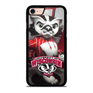 WISCONSIN BADGER MASCOT iPhone 8 Case