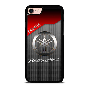 YAMAHA REVS YOUR HEART METAL LOGO iPhone 8 Case