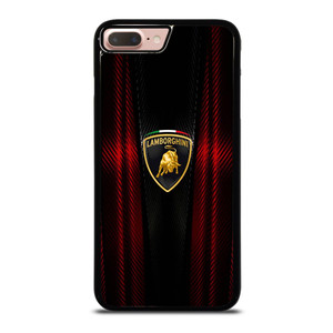 LAMBORGHINI RED CARBON iPhone 8 Plus Case
