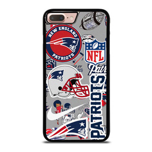 NEW ENGLAND PATRIOTS NFL STICKER BOMB iPhone 8 Plus Case NEW ENGLAND PATRIOTS NFL STICKER BOMB iPhone 8 Plus Case