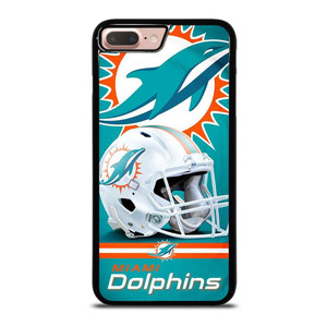 NFL MIAMI DOLPHINS HELMET LOGO iPhone 8 Plus Case NFL MIAMI DOLPHINS HELMET LOGO iPhone 8 Plus Case