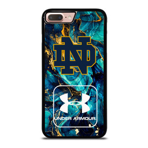 NOTRE DAME VS UNDER ARMOUR MARBLE BLUE iPhone 8 Plus Case