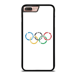 OLYMPIC RINGS LOGO BRUSHED iPhone 8 Plus Case