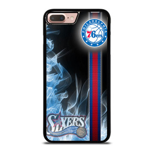 PHILADELPHIA 76ERS NBA FIRE iPhone 8 Plus Case PHILADELPHIA 76ERS NBA FIRE iPhone 8 Plus Case