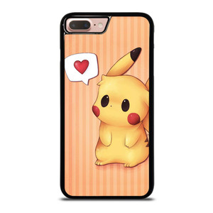 PIKACHU POKEMON LOVE SIGN iPhone 8 Plus Case