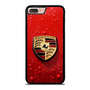 PORSCHE RED EMBLEM iPhone 8 Plus Case