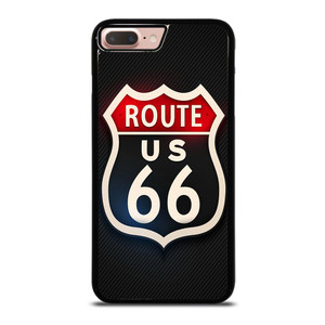 ROUTE 66 STREET US LOGO CARBON iPhone 8 Plus Case