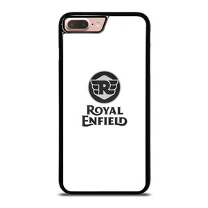 ROYAL ENFIELD WHITE LOGO iPhone 8 Plus Case