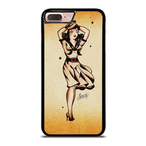 SAILOR JERRY TATTOO GIRL iPhone 8 Plus Case