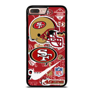 SAN FRANCISCO 49ERS NFL STICKER BOMB iPhone 8 Plus Case SAN FRANCISCO 49ERS NFL STICKER BOMB iPhone 8 Plus Case
