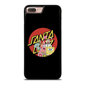 SANTA CRUZ SKATEBOARD X SPONGEBOB iPhone 8 Plus Case