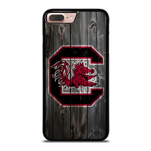 SOUTH CAROLINA GAMECOCKS WOODEN LOGO iPhone 8 Plus Case