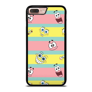 SPONGEBOB PATRICK CUTE STRIPE iPhone 8 Plus Case