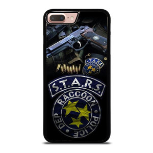 STARS RACCOON POLICE DEP BADGE 2 iPhone 8 Plus Case