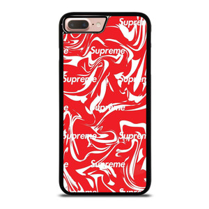 SUPREME MELTED RED ARTWORK iPhone 8 Plus Case