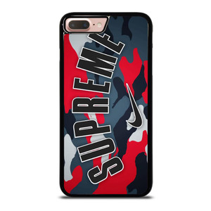 SUPREME X NIKE RED CAMO iPhone 8 Plus Case