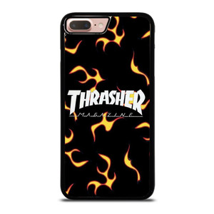 THRASHER SKATEBOARD MAGAZINE FLAME iPhone 8 Plus Case