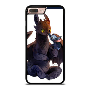 TOOTHLESS AND STITCH CARTOON 2 iPhone 8 Plus Case