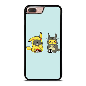 TOTORO X PIKACHU CARTOON iPhone 8 Plus Case