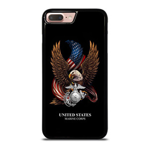UNITED STATES MARINE CORPS USMC LOGO iPhone 8 Plus Case