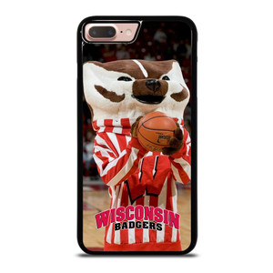 WISCONSIN BADGER MASCOT 2 iPhone 8 Plus Case