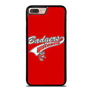WISCONSIN BADGERS FOOTBALL SYMBOL iPhone 8 Plus Case WISCONSIN BADGERS FOOTBALL SYMBOL iPhone 8 Plus Case