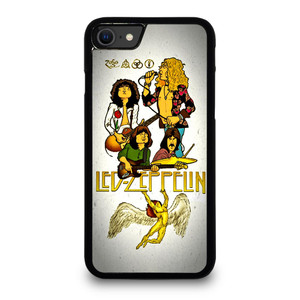 LED ZEPPELIN CARTOON iPhone SE 2020 Case