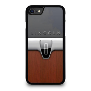 LINCOLN MOTOR WOODEN CHROME LOGO iPhone SE 2020 Case