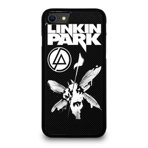 LINKIN PARK LOGO CARBON iPhone SE 2020 Case