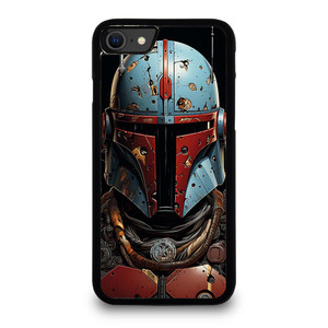 MANDALORIAN HELMET RUSTY iPhone SE 2020 Case MANDALORIAN HELMET RUSTY iPhone SE 2020 Case