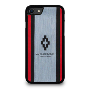 MARCELO BURLON STRIPE LOGO iPhone SE 2020 Case