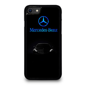 MERCEDES BENZ BLACK CAR  iPhone SE 2020 Case