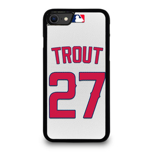 MIKE TROUT LOS ANGELES ANGELS KIT iPhone SE 2020 Case