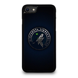 MINNESOTA TIMBERWOLVES BLUE CARBON iPhone SE 2020 Case
